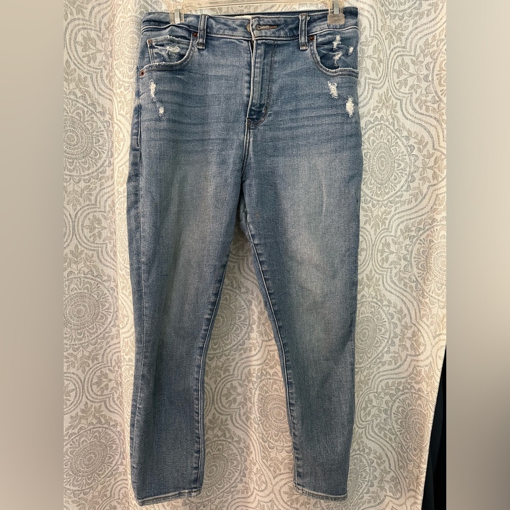 Abercrombie curve love super skinny jeans